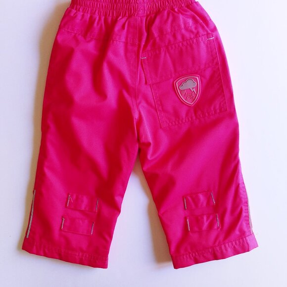 Deux Par Deux Pink Rain Lined Splash Pants size 18 Months - Picture 5 of 16